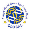 Happy World Down Syndrome Day badge